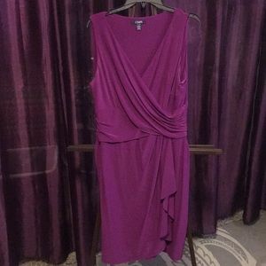 Purple Chaps Dress